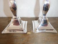 Pair of Silver Candlesticks 1918 (2 of 10) Pair of Silver Candlesticks 1918 (2 of 10)