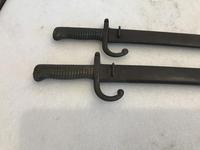 Franco Prussian War French Pair of Bayonets (2 of 8) Franco Prussian War French Pair of Bayonets (2 of 8)