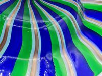 Rare Murano Glass XL Size Platter with Swirled Coloured Stripes (4 of 10) Rare Murano Glass XL Size Platter with Swirled Coloured Stripes (4 of 10)