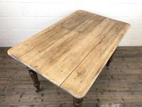 Antique Pine Farmhouse Kitchen Table with Drawer (4 of 13) Antique Pine Farmhouse Kitchen Table with Drawer (4 of 13)
