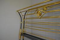 Rare Antique Victorian R.W Winfield 5ft King Size Brass & Iron Sleigh Bed (16 of 21) Rare Antique Victorian R.W Winfield 5ft King Size Brass & Iron Sleigh Bed (16 of 21)
