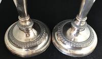 Pair of Old Sheffield Plate on Copper Candlesticks (5 of 7) Pair of Old Sheffield Plate on Copper Candlesticks (5 of 7)