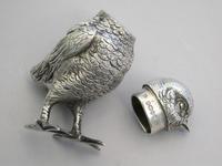 Victorian Novelty Silver Chick Pepper by Jane Brownett, London, 1882 (9 of 11) Victorian Novelty Silver Chick Pepper by Jane Brownett, London, 1882 (9 of 11)