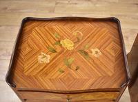 Pair of Louis XVI Style Marquetry Inlaid Bedsides Cabinets (5 of 8) Pair of Louis XVI Style Marquetry Inlaid Bedsides Cabinets (5 of 8)