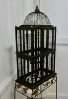 Wooden Canary Birdcage on Stand (5 of 6) Wooden Canary Birdcage on Stand (5 of 6)