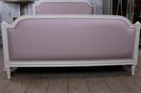 Pretty in Pink Newly Upholstered French King-size Bed (4 of 8) Pretty in Pink Newly Upholstered French King-size Bed (4 of 8)