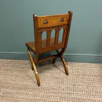 Quality Pair of Oak Hall Chairs by Shoolbred (5 of 7) Quality Pair of Oak Hall Chairs by Shoolbred (5 of 7)