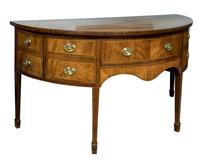 Early 19th Century Bow Front Mahogany Sideboard (3 of 6) Early 19th Century Bow Front Mahogany Sideboard (3 of 6)