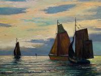 Andries Debeuf Flemish, Stunning Large Moonlit Seascape Oil Painting (8 of 13) Andries Debeuf Flemish, Stunning Large Moonlit Seascape Oil Painting (8 of 13)