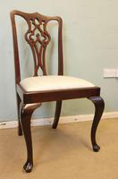 Antique Set of Six Mahogany Chippendale Style Dining Chairs (2 of 8) Antique Set of Six Mahogany Chippendale Style Dining Chairs (2 of 8)