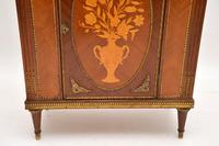 Antique French Inlaid Marquetry Marble Top Cabinet (7 of 9) Antique French Inlaid Marquetry Marble Top Cabinet (7 of 9)