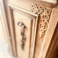 French Antique Oak Sideboard / Cupboard / Cabinet with Arabescato Marble (9 of 10) French Antique Oak Sideboard / Cupboard / Cabinet with Arabescato Marble (9 of 10)