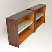 Pair of Rosewood & Chrome Bookcase / Cabinets by Merrow Associates (8 of 12) Pair of Rosewood & Chrome Bookcase / Cabinets by Merrow Associates (8 of 12)