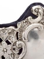Late Victorian Silver Photo Frame Embossed and Pierced with Scrolls and Floral Scenes (2 of 5) Late Victorian Silver Photo Frame Embossed and Pierced with Scrolls and Floral Scenes (2 of 5)