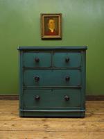 Antique Small Green Painted Chest of Drawers, Bohemian Peacock Green Shabby Chic (9 of 16) Antique Small Green Painted Chest of Drawers, Bohemian Peacock Green Shabby Chic (9 of 16)