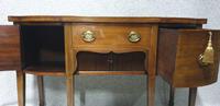 Georgian Mahogany Bowed Sideboard (3 of 6) Georgian Mahogany Bowed Sideboard (3 of 6)