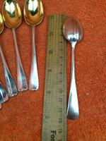 Vintage 6 x Sterling Silver Hallmarked Tea Spoons Gold Bowls - 1967 E Barnard & Sons (6 of 7) Vintage 6 x Sterling Silver Hallmarked Tea Spoons Gold Bowls - 1967 E Barnard & Sons (6 of 7)