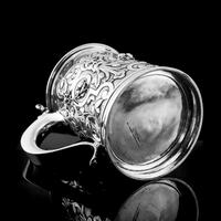 Antique Solid Sterling Silver Large Tankard with Royal Marines Officer Interest - Goldsmiths & Silversmiths Co 1900 (19 of 28) Antique Solid Sterling Silver Large Tankard with Royal Marines Officer Interest - Goldsmiths & Silversmiths Co 1900 (19 of 28)