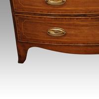 Regency Inlaid Bow Fronted Chest (9 of 10) Regency Inlaid Bow Fronted Chest (9 of 10)