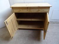 Victorian Antique Pine 2 Door 2 Panel Dresser Base / TV Stand (9 of 9) Victorian Antique Pine 2 Door 2 Panel Dresser Base / TV Stand (9 of 9)