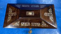 William IV Rosewood Tea Caddy With Mother of Pearl Inlay (4 of 15) William IV Rosewood Tea Caddy With Mother of Pearl Inlay (4 of 15)