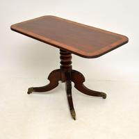 Antique Regency Period Inlaid Mahogany Side Table (3 of 11) Antique Regency Period Inlaid Mahogany Side Table (3 of 11)