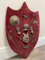 Decorative Serpentine Battle Shield Wall Plaque (21 of 32) Decorative Serpentine Battle Shield Wall Plaque (21 of 32)
