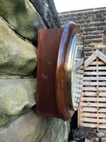 Victorian Oak Cased 12" Dial Station Clock (8 of 8) Victorian Oak Cased 12" Dial Station Clock (8 of 8)