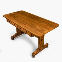 Late Regency Rosewood End Support Table Gillows or Holland & Sons (2 of 8) Late Regency Rosewood End Support Table Gillows or Holland & Sons (2 of 8)