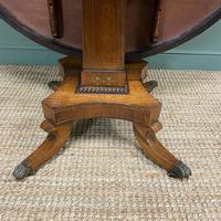 Spectacular Mellow Rosewood and Brass Inlaid Regency Circular Centre Table (2 of 8) Spectacular Mellow Rosewood and Brass Inlaid Regency Circular Centre Table (2 of 8)