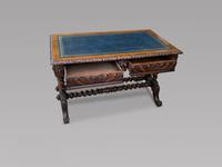 Victorian Carved Oak Library Desk (3 of 4) Victorian Carved Oak Library Desk (3 of 4)