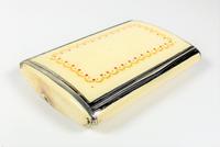Quality Austrian Solid Silver & Enamel with Gold & Ruby Leaf Design Snuff Box (9 of 12) Quality Austrian Solid Silver & Enamel with Gold & Ruby Leaf Design Snuff Box (9 of 12)