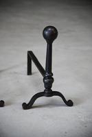 Large Cast Iron Andirons (11 of 12) Large Cast Iron Andirons (11 of 12)