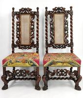 Fine Set of Four Late 17th - Early 18th Century Walnut Chairs (13 of 14) Fine Set of Four Late 17th - Early 18th Century Walnut Chairs (13 of 14)