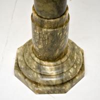 Antique Neo-Classical Alabaster Pedestal Column (5 of 9) Antique Neo-Classical Alabaster Pedestal Column (5 of 9)