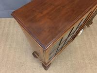 Burr Walnut Glazed Bookcase (12 of 14) Burr Walnut Glazed Bookcase (12 of 14)