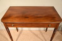 George III Single Drawer Mahogany Side Table (5 of 6) George III Single Drawer Mahogany Side Table (5 of 6)
