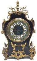 Fine French Ebony & Ormolu Boulle Mantel Clock – Farcot Skelton Dial 8 Day Mantle Clock (7 of 9) Fine French Ebony & Ormolu Boulle Mantel Clock – Farcot Skelton Dial 8 Day Mantle Clock (7 of 9)