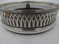 Antique George III Silver Coaster London 1791 (3 of 6) Antique George III Silver Coaster London 1791 (3 of 6)
