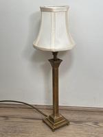Antique Edwardian Table Brass Lamp Lighting With Shade (3 of 25) Antique Edwardian Table Brass Lamp Lighting With Shade (3 of 25)