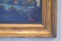 Landscape At Daybreak, Oil Painting by Sylvie Plessy (5 of 6) Landscape At Daybreak, Oil Painting by Sylvie Plessy (5 of 6)