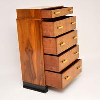 1930’s Art Deco Burr Elm & Walnut Chest of Drawers (9 of 11) 1930’s Art Deco Burr Elm & Walnut Chest of Drawers (9 of 11)