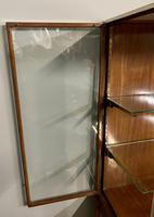 Brass Glazed Shop Display Cabinet on Wooden Stand with Drawer (10 of 13) Brass Glazed Shop Display Cabinet on Wooden Stand with Drawer (10 of 13)