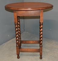 Oak Barley Twist Lamp Table (2 of 4) Oak Barley Twist Lamp Table (2 of 4)