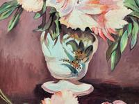 Large Original Gilt Framed 20th Century Impressionist Still Life Floral Oil Painting (9 of 12) Large Original Gilt Framed 20th Century Impressionist Still Life Floral Oil Painting (9 of 12)