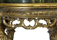 Pair of French Giltwood Carved Marble Top Stands (5 of 6) Pair of French Giltwood Carved Marble Top Stands (5 of 6)