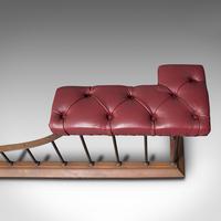 Antique Fender Seat, English, Brass, Leather, Fireside Bench, Victorian c.1880 (9 of 12) Antique Fender Seat, English, Brass, Leather, Fireside Bench, Victorian c.1880 (9 of 12)