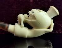 Antique Meerschaum Pipe, Chicks Hatching (3 of 11) Antique Meerschaum Pipe, Chicks Hatching (3 of 11)