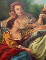 After Amos Cassioli - Large 20th Century Oil on Canvas Painting (10 of 12) After Amos Cassioli - Large 20th Century Oil on Canvas Painting (10 of 12)