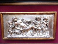 Silvered on Copper Wall Putti Plaque (9 of 12) Silvered on Copper Wall Putti Plaque (9 of 12)